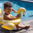Picture of INFLATABLE RING GOLD SWAN 55CM